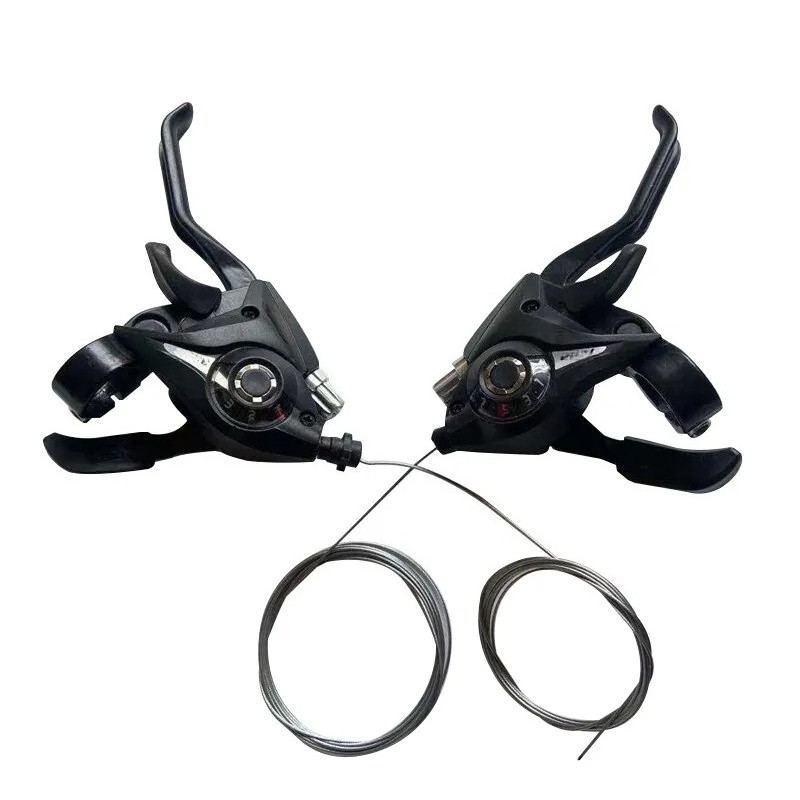 Mountain Biking In The Uk - Für Shimano ST-EF51 GEAR Schalthebel-Set 3x7