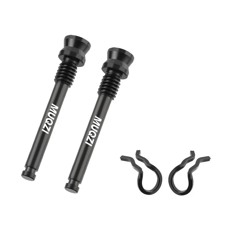 Mountain Biking Pads - 1/2 Stück Titan-Scheibenbremssattel-Schrauben, leichte M4-Befestigungsschrauben mit