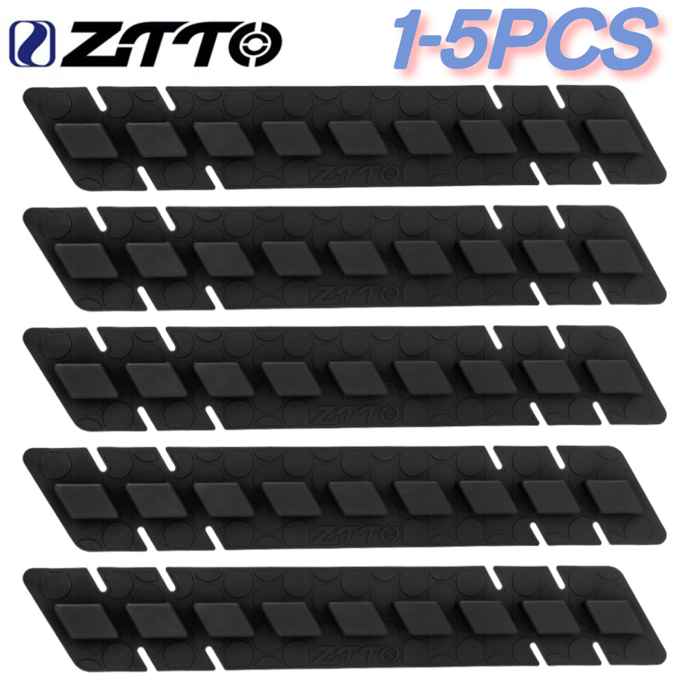 Mountain Biking Pads - 1-5 Stück 3D Fahrrad-Kettenschutz-Pad Kratzfester Silikon-Kettenschutz