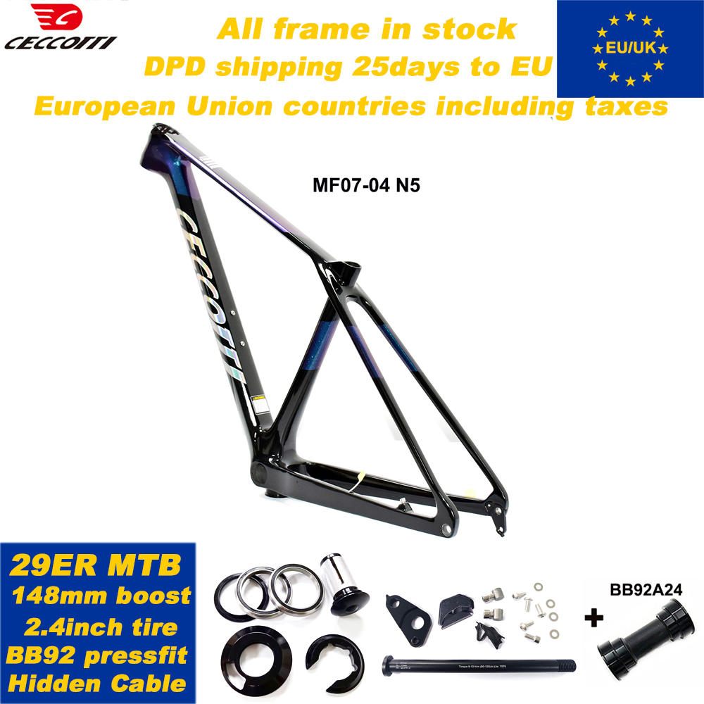 Mountain Biking In The Uk - CECCOTTI Factory 29er MTB auf Lager,