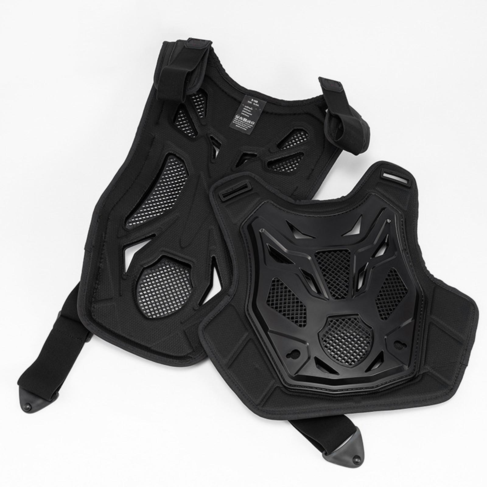 Mountain Biking Chest Protector - Motocross-Brustschutz, verstellbar, robust, professionell, vielseitig einsetzbar,