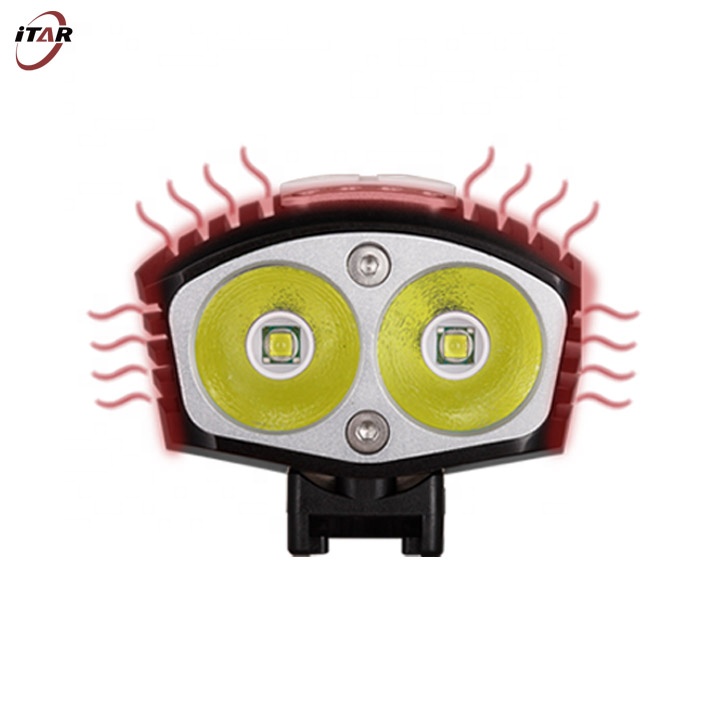 Mountain Biking In The Uk - Neues Design 2000 Lumen Hochleistungs-Aluminium-LED-Mountainbike-Scheinwerfer mit