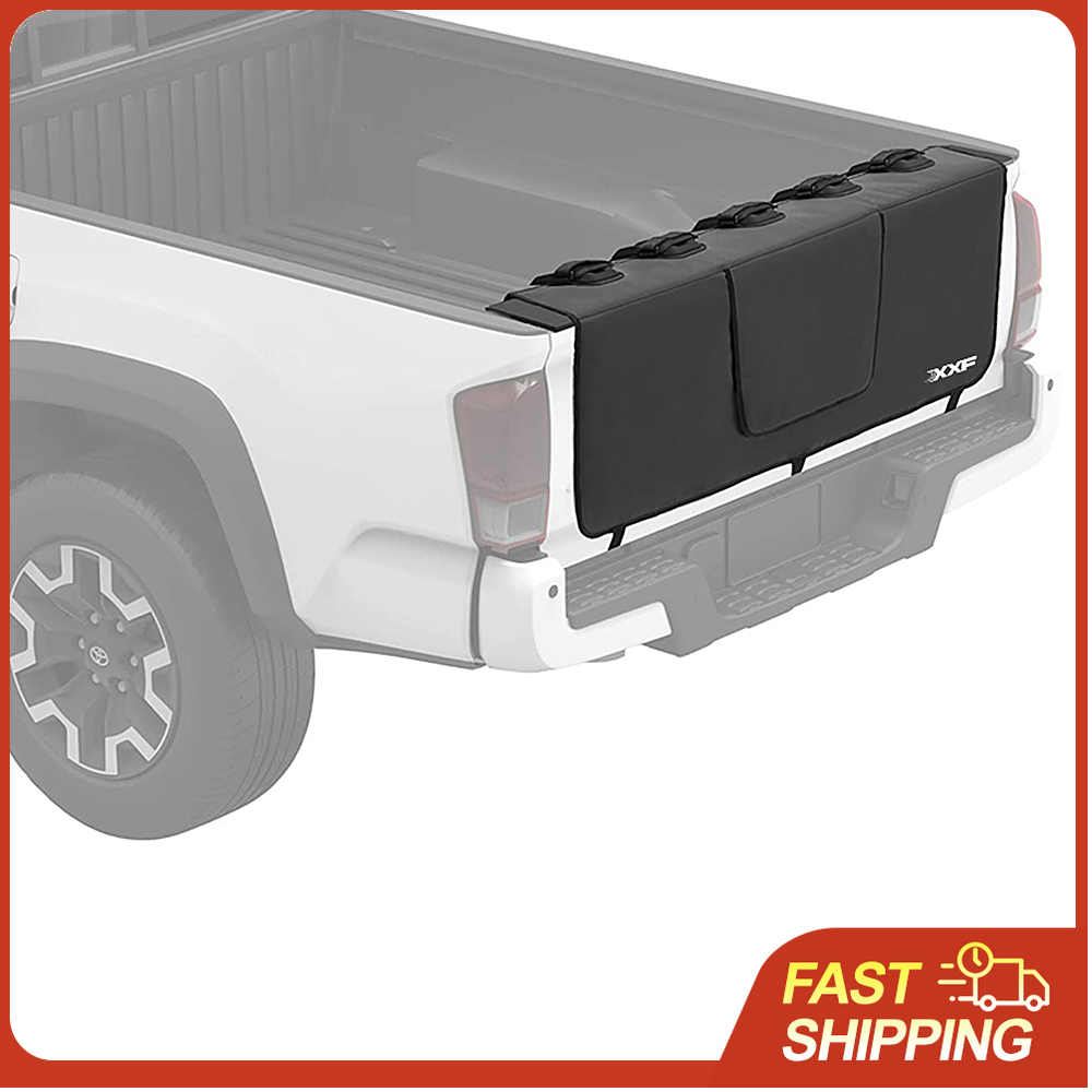Mountain Biking Pads - Mountainbike-Heckklappenpolster, Pickup-Truck-Heckklappenschutzpolster mit Befestigungsriemen für LKW-Zubehör