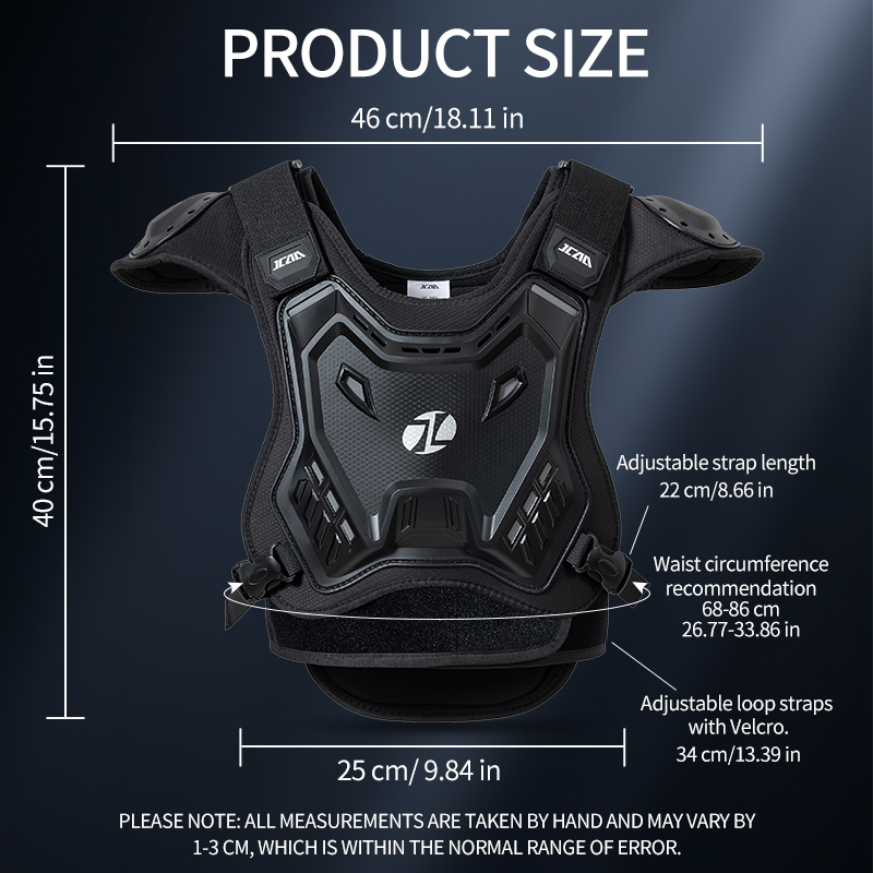 JCAA Kinder-Motorrad-Brustschu – Mountain Biking Chest Protector Bewertung und Preis