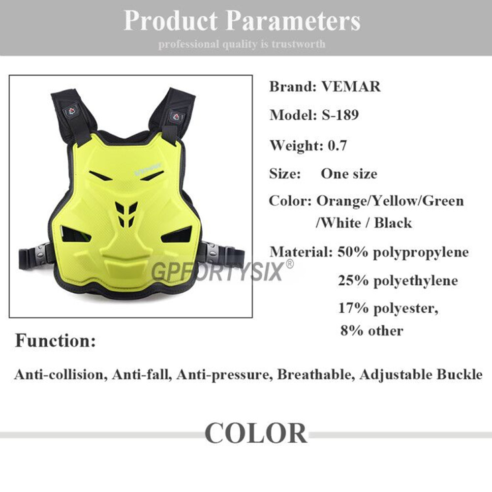 Vemar Erwachsenen Motorrad Rüs – Mountain Biking Chest Protector Bewertung und Preis