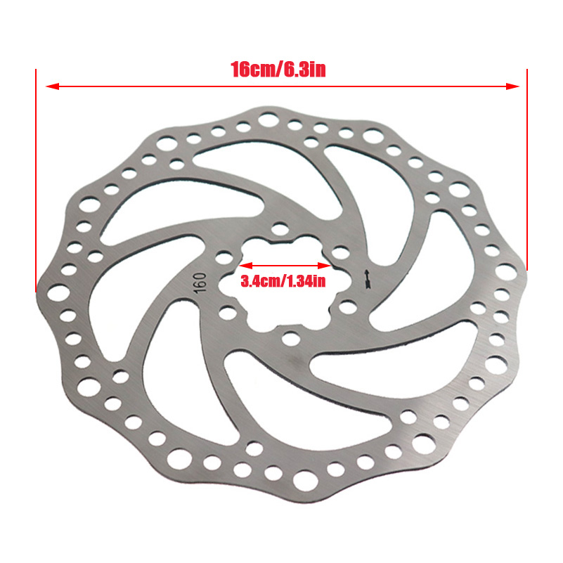 Neue 160MM Hydraulische Bremss – Mountain Biking Pads Bewertung und Preis