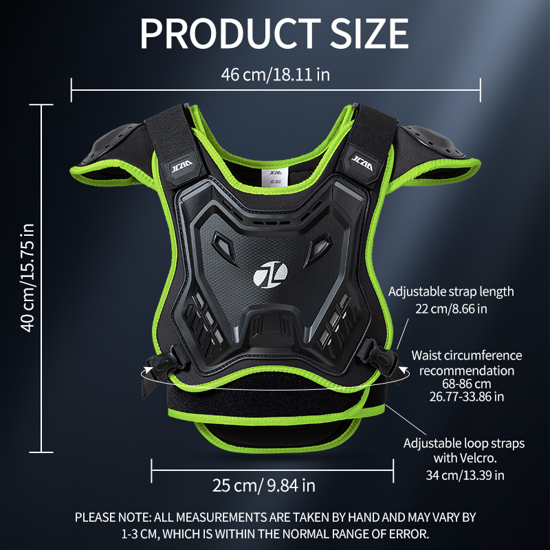 JCAA Kinder-Motorrad-Brustschu – Mountain Biking Chest Protector Bewertung und Preis