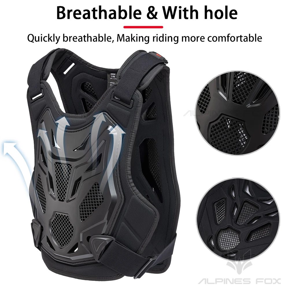 Ganzjährige Motocross-Rüstungs – Mountain Biking Chest Protector Bewertung und Preis
