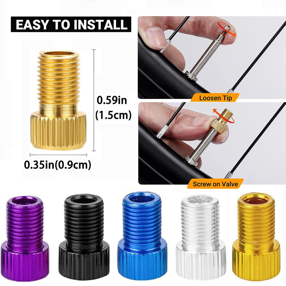 1 Satz Presta Ventil adapter,  – Mountain Biking In The Uk Bewertung und Preis